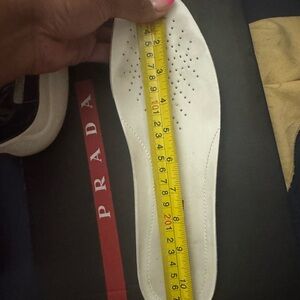 Prada White Shoe Insole